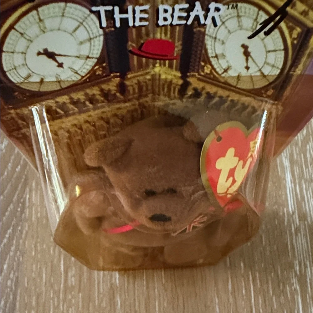 Ty Britannia the Bear - Brown with Errors